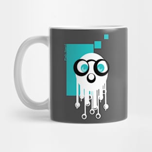 Jellyfish nerd Mug